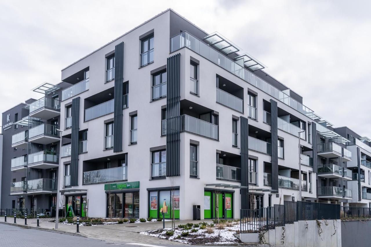 Lotte Apartment - Parking Podziemny, Osiedle Strzezone Гливице Екстериор снимка