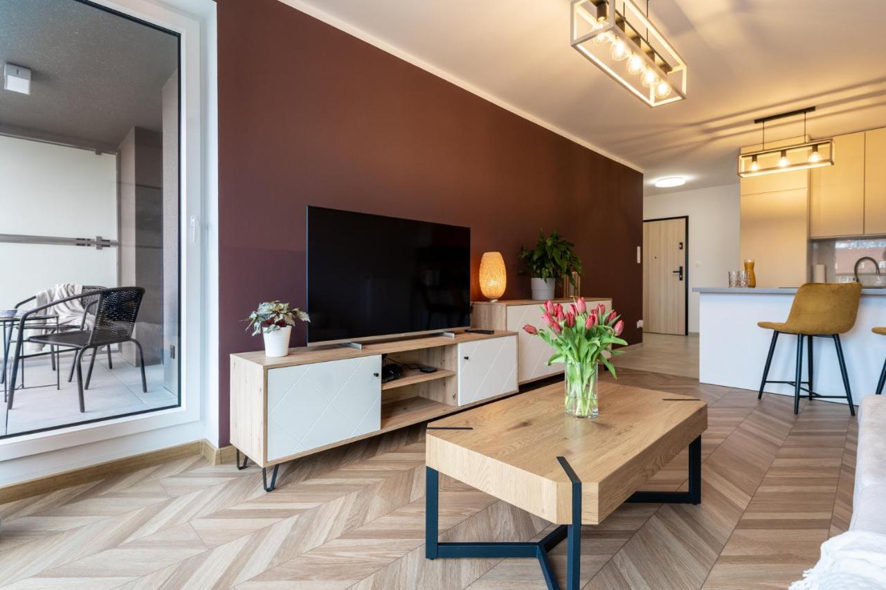 Lotte Apartment - Parking Podziemny, Osiedle Strzezone Гливице Екстериор снимка