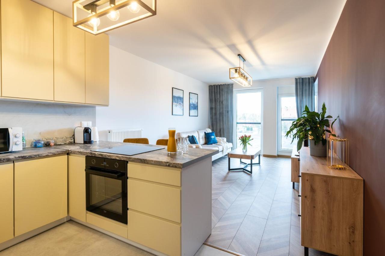 Lotte Apartment - Parking Podziemny, Osiedle Strzezone Гливице Екстериор снимка