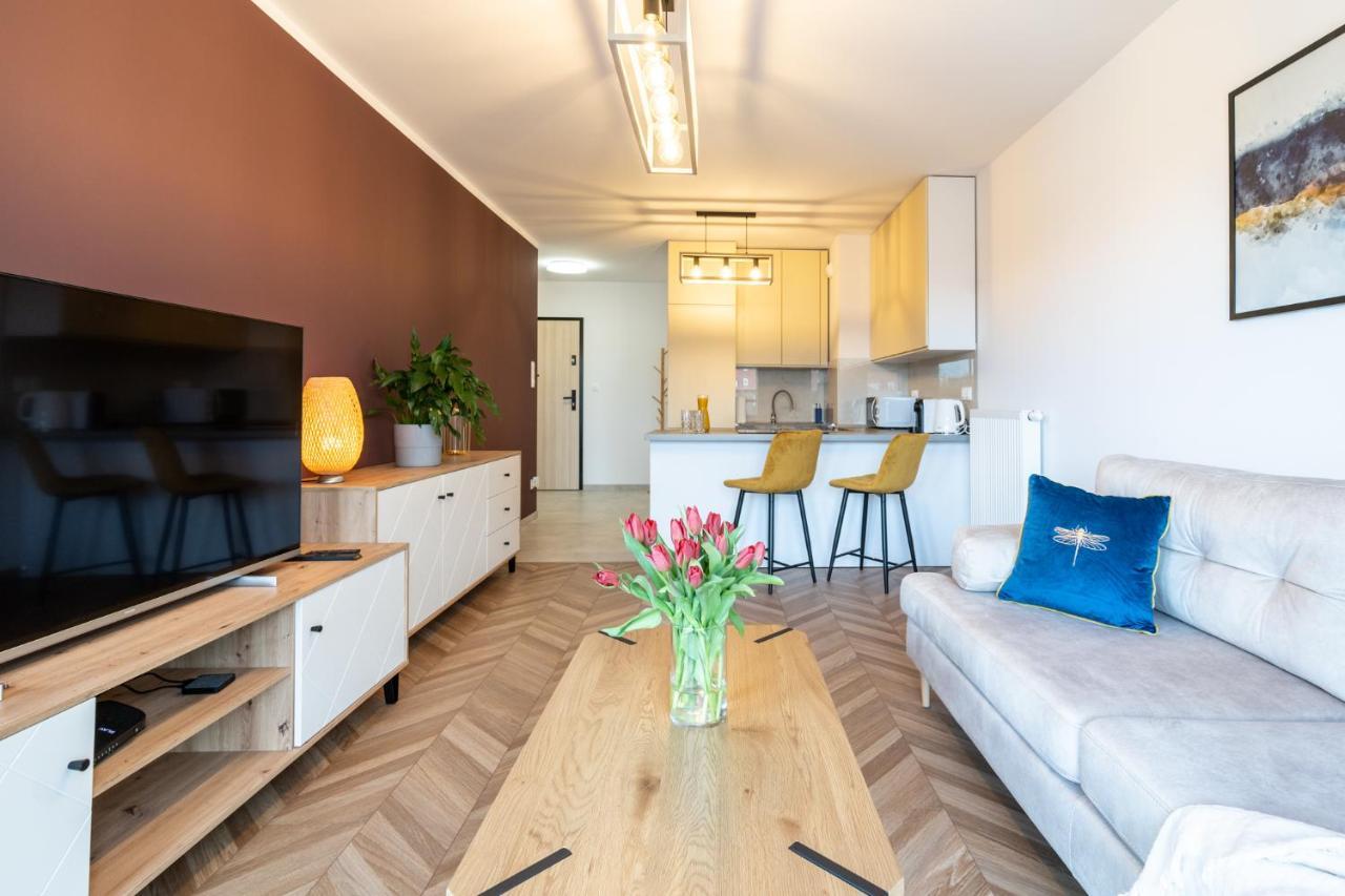 Lotte Apartment - Parking Podziemny, Osiedle Strzezone Гливице Екстериор снимка